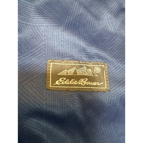 Eddie Bauer Kids Girls L (14) Blue Hoodie Jacket Pink Trim - Picture 2 of 11